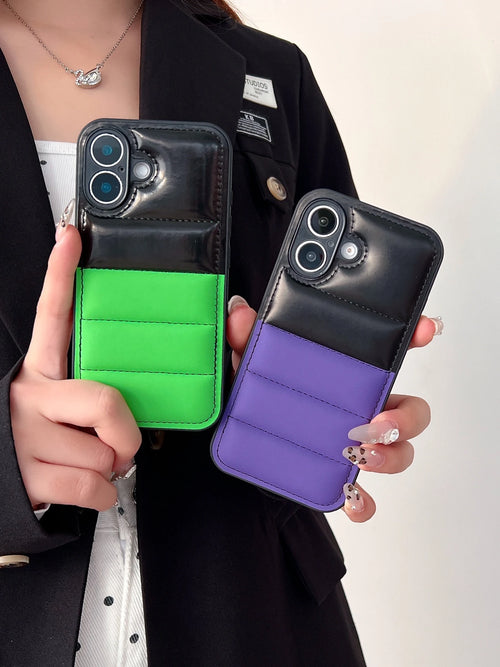 Funda Bicolor Antichoque para iPhone — Estilo Moderno