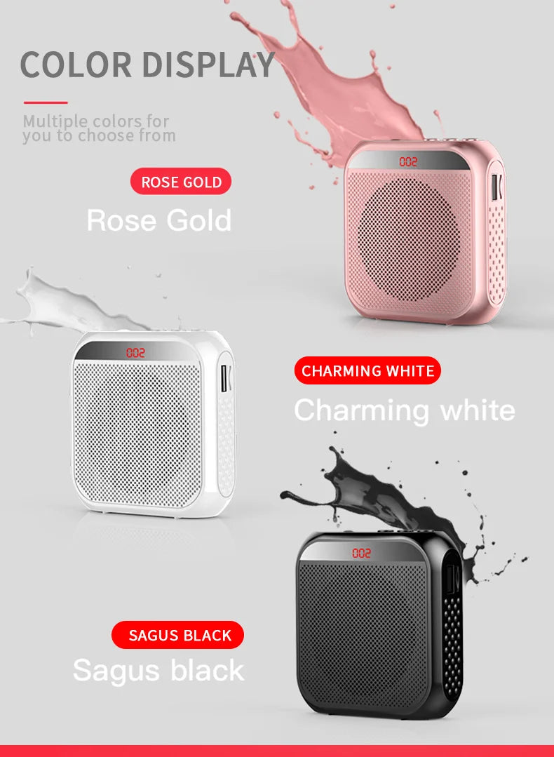 VoiceGuide Mini — Micrófono Amplificador Portátil para Docentes