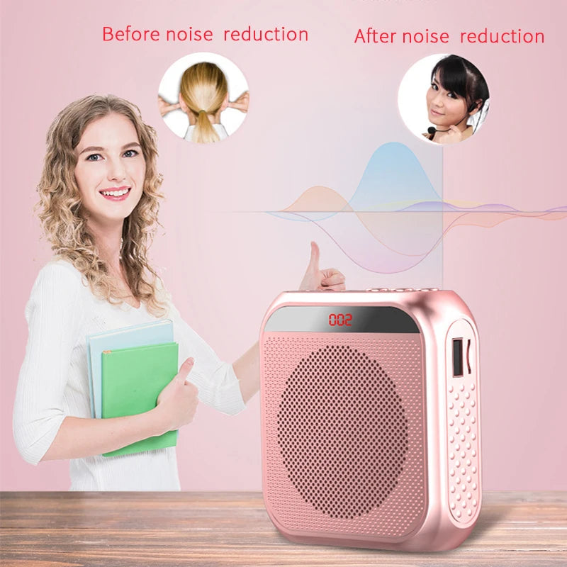 VoiceGuide Mini — Micrófono Amplificador Portátil para Docentes