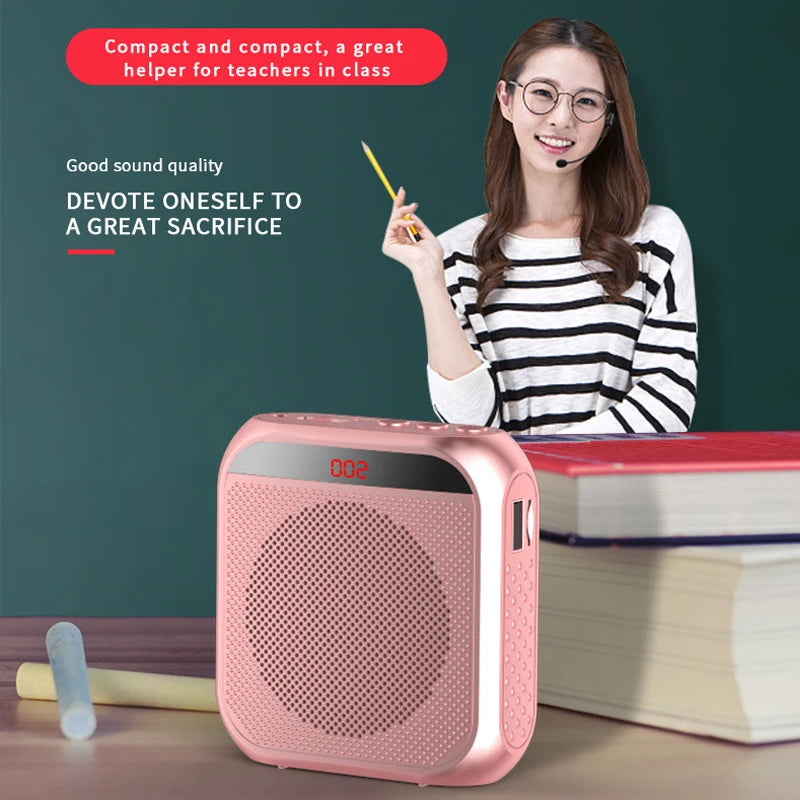 VoiceGuide Mini — Micrófono Amplificador Portátil para Docentes