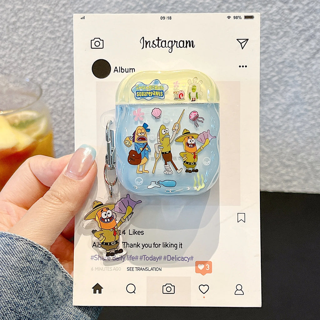 AquaShell Case — Funda 3D Pez Payaso para AirPods