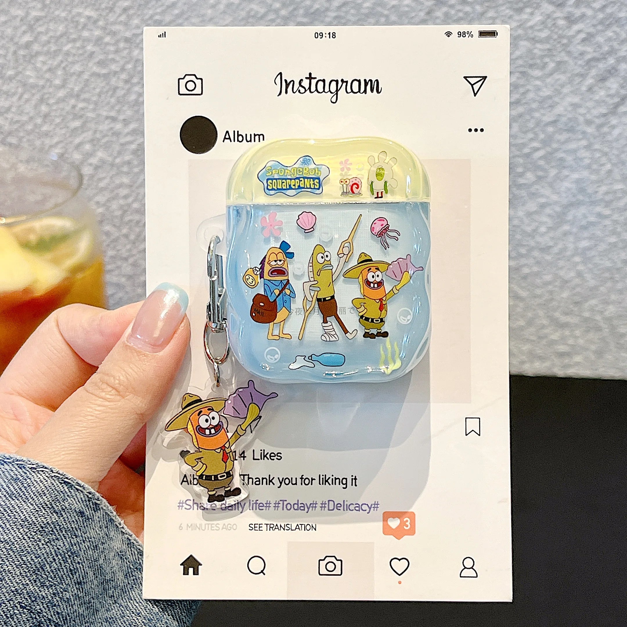 AquaShell Case — Funda 3D Pez Payaso para AirPods