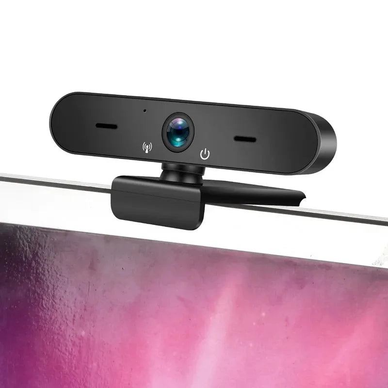 Webcam Full HD 1080P con Micrófono — USB Plug & Play
