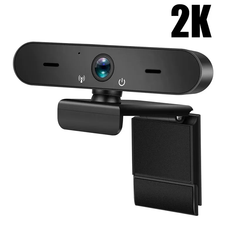 Webcam Full HD 1080P con Micrófono — USB Plug & Play