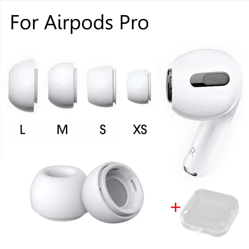 AirTips Pro — Almohadillas de Silicona con Alivio de Presión