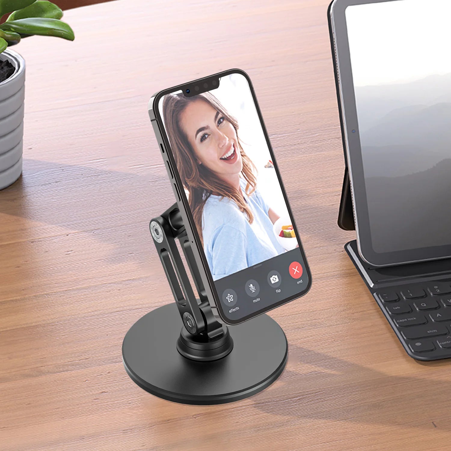 Soporte Magnético 360° para Celular — Universal y Ajustable