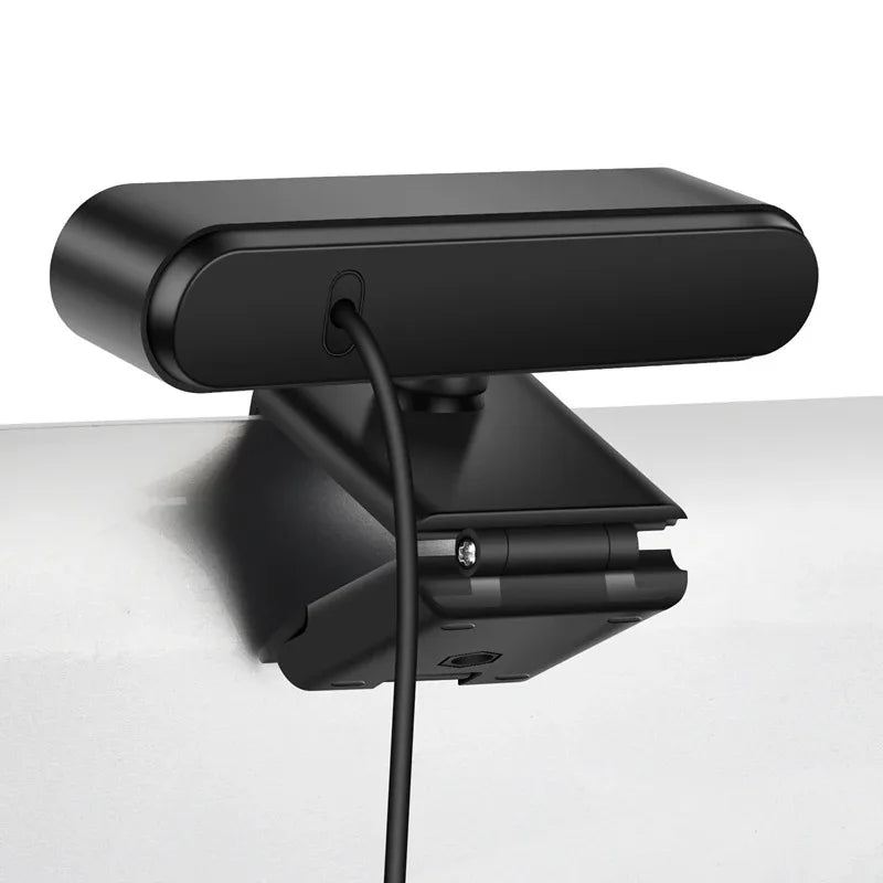 Webcam Full HD 1080P con Micrófono — USB Plug & Play