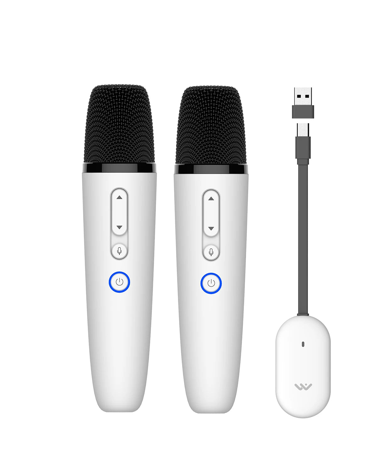 Micrófono Karaoke Inalámbrico para Auto — USB-A y USB-C
