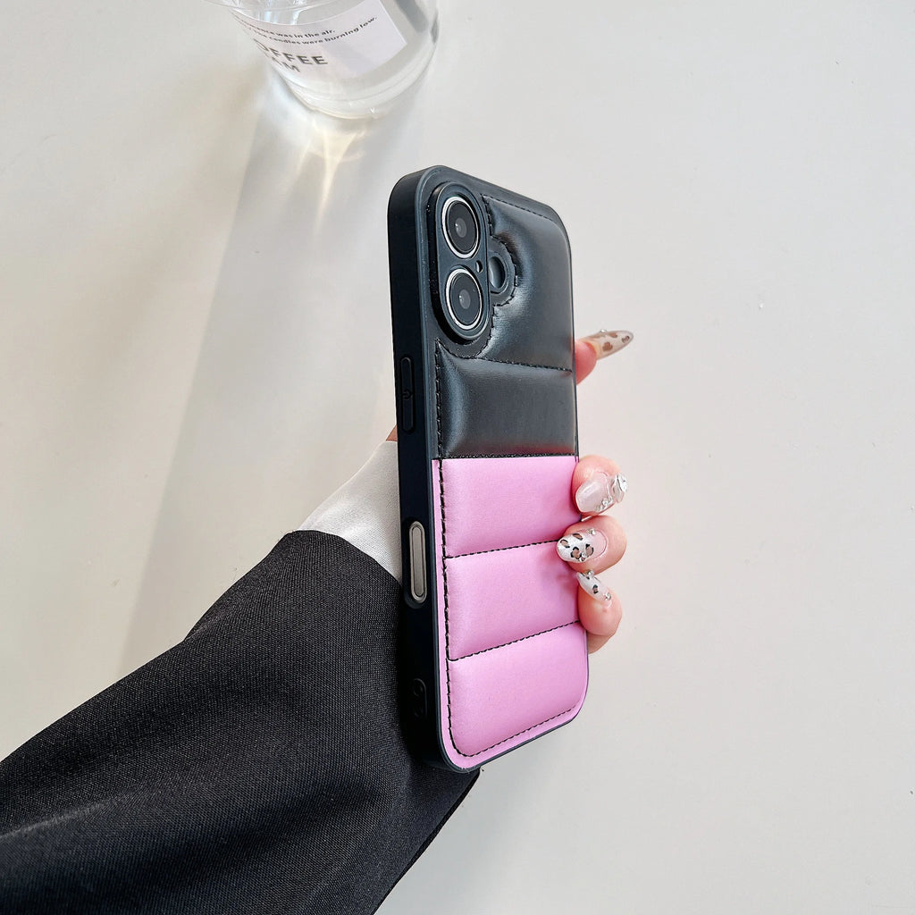 Funda Bicolor Antichoque para iPhone — Estilo Moderno
