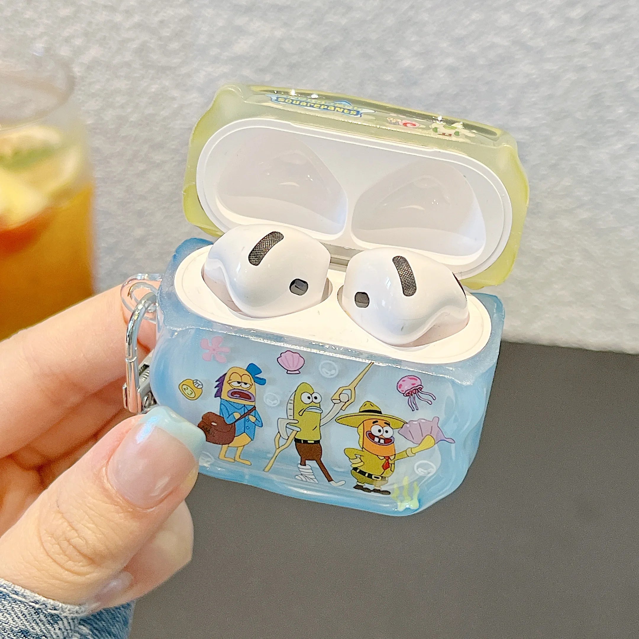 AquaShell Case — Funda 3D Pez Payaso para AirPods