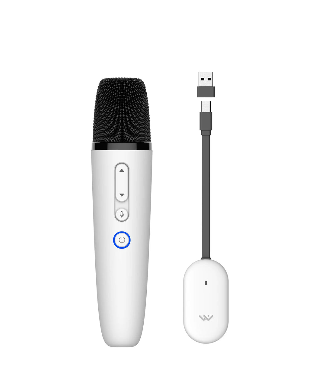 Micrófono Karaoke Inalámbrico para Auto — USB-A y USB-C