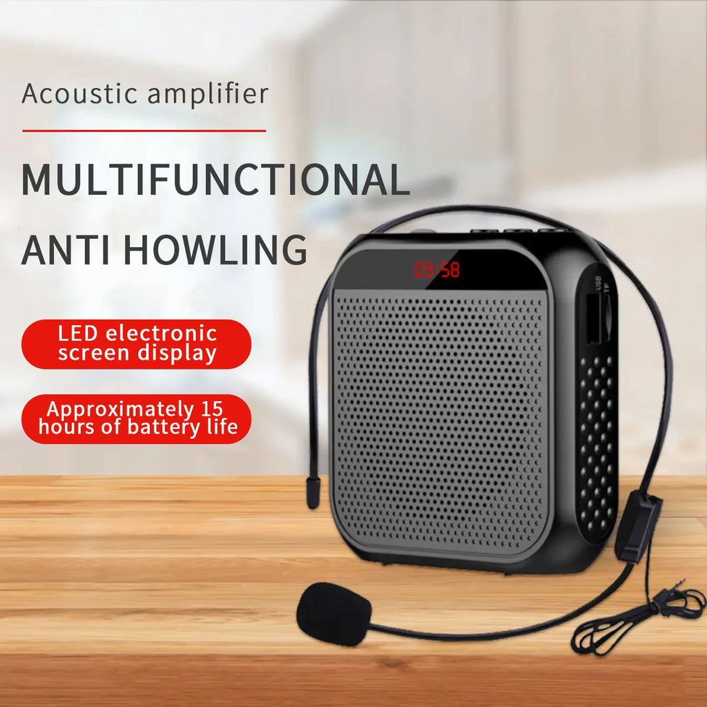 VoiceGuide Mini — Micrófono Amplificador Portátil para Docentes